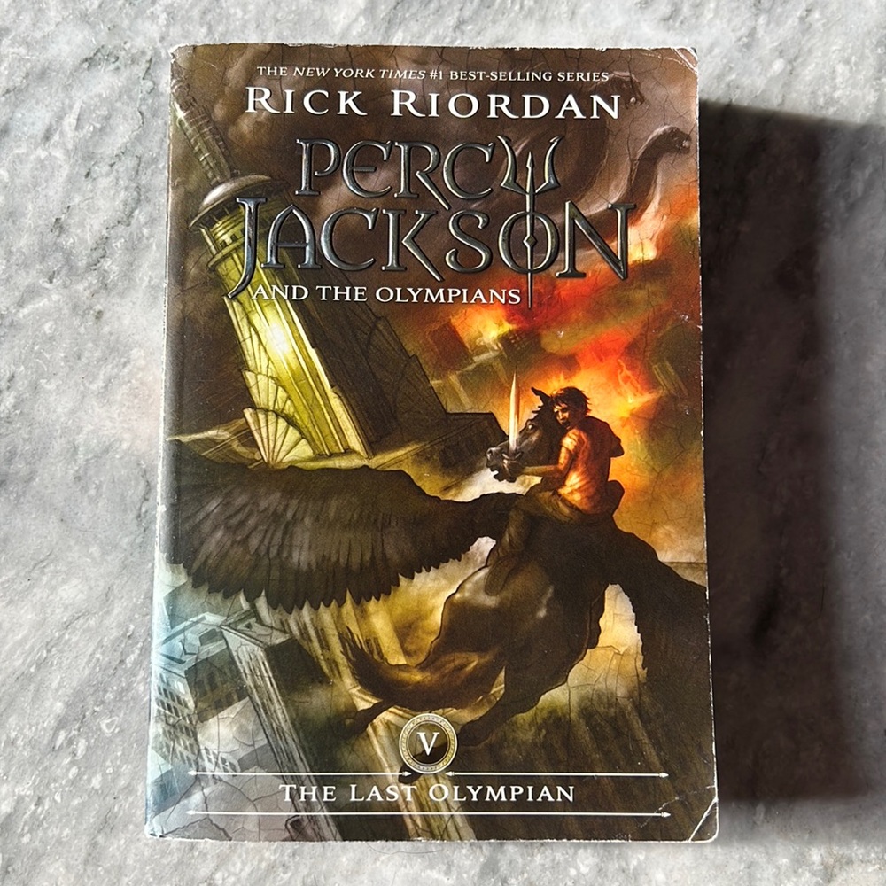 Rick Riordan - Percy Jackson and the Olympians / The Last Olympian